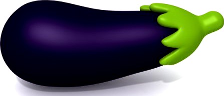 Eggplant 3D Model