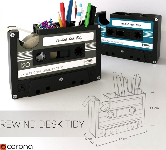 органайзер Кассета Rewind Desk Tidy