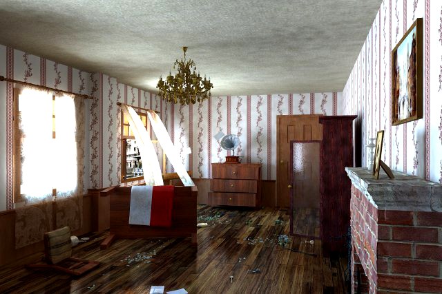 Chaos in the polish room 3D Model