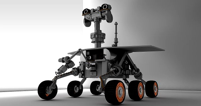 Mars Rover 3D Model