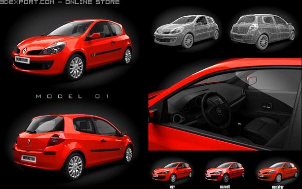 HDModels Cars vol 1 3D Model