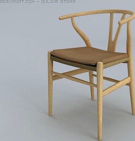 Wegner Y chair 3D Model