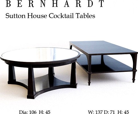 Bernhardt Sutton house cocktail table