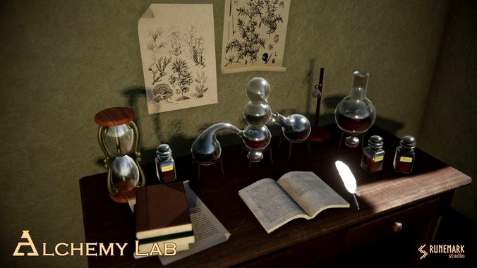 Medieval Alchemy Lab