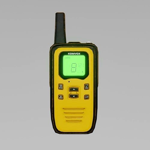 Walkie-talkie 3d model