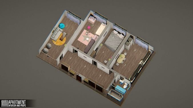 Apartment - interior and props