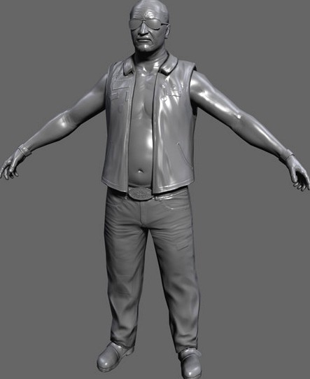 Low Poly Male Character