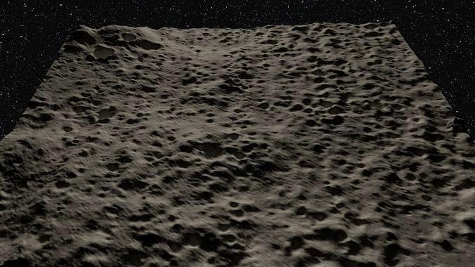 Realistic Moon Surface