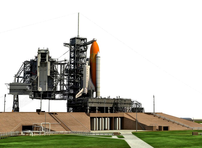 Animated KSC Launch Complex 39-A
