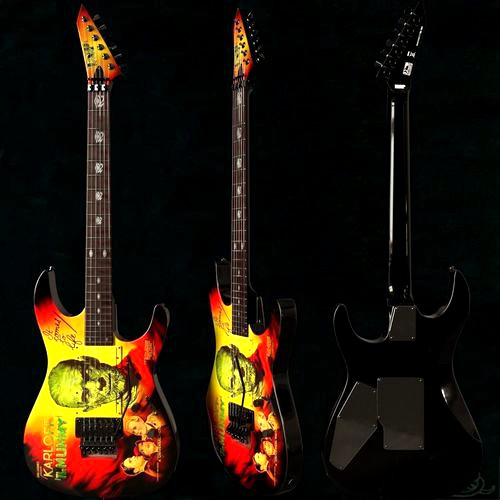 ESP Guitar Kirk Hammett ESP KH-3 Karloff Mummy