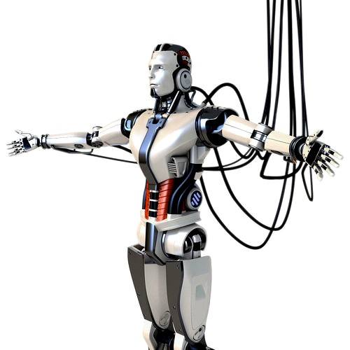 Man cyborg robot