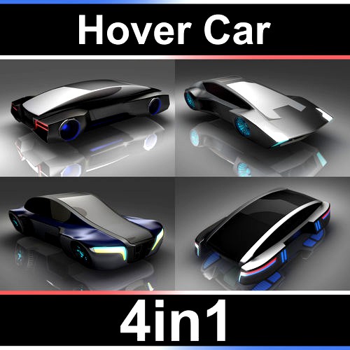 Hover car Set 4in1