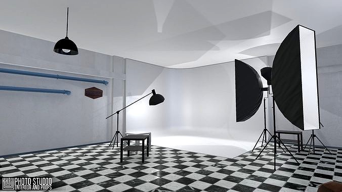 Photo studio - interior and props