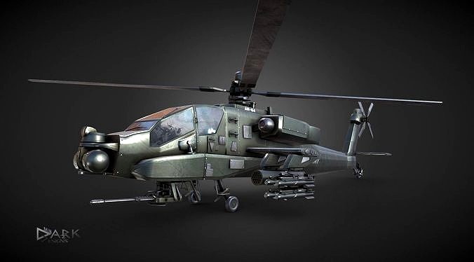 Apache AH-64 Attack Helicopter