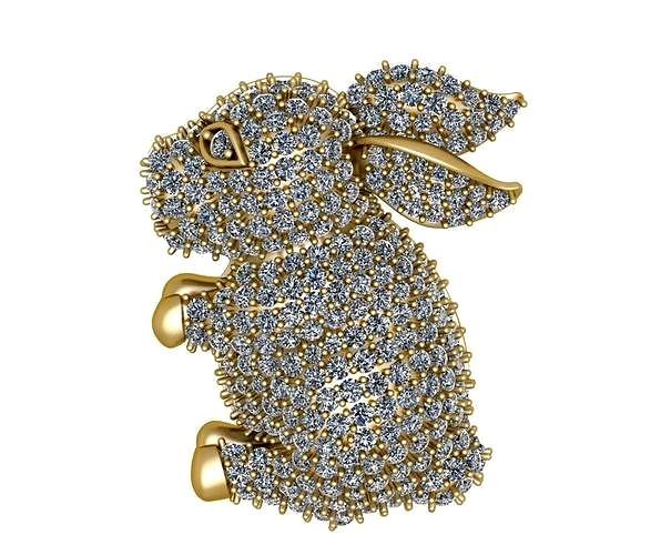 rabbit jewelry | 3D