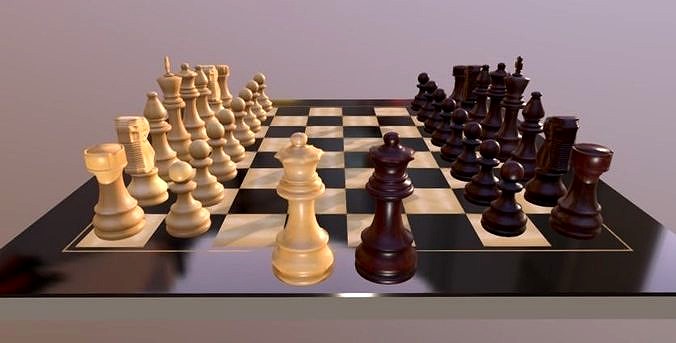 Chess Board | 3D
