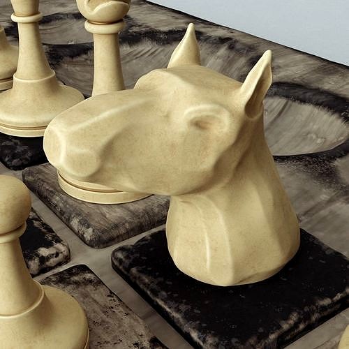 CHESS HORSE | 3D