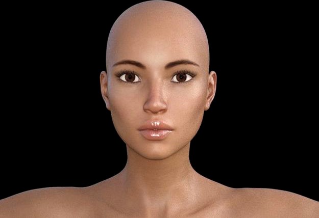 Nude Female 3d Model