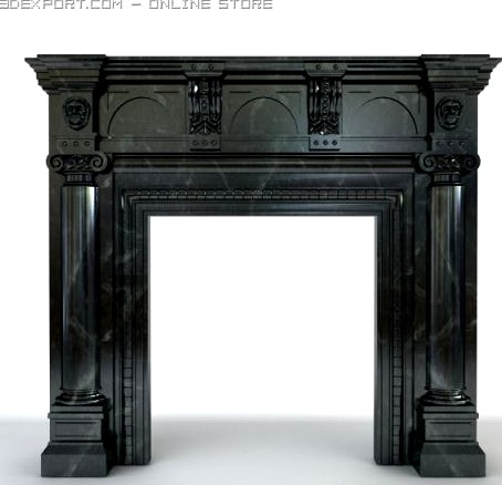 Fireplace 2 3D Model