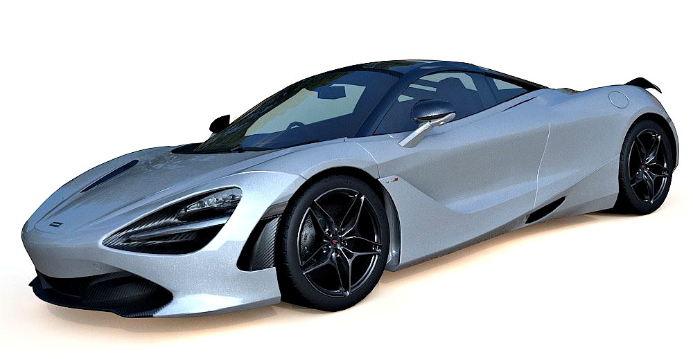 McLaren 720S 3d model