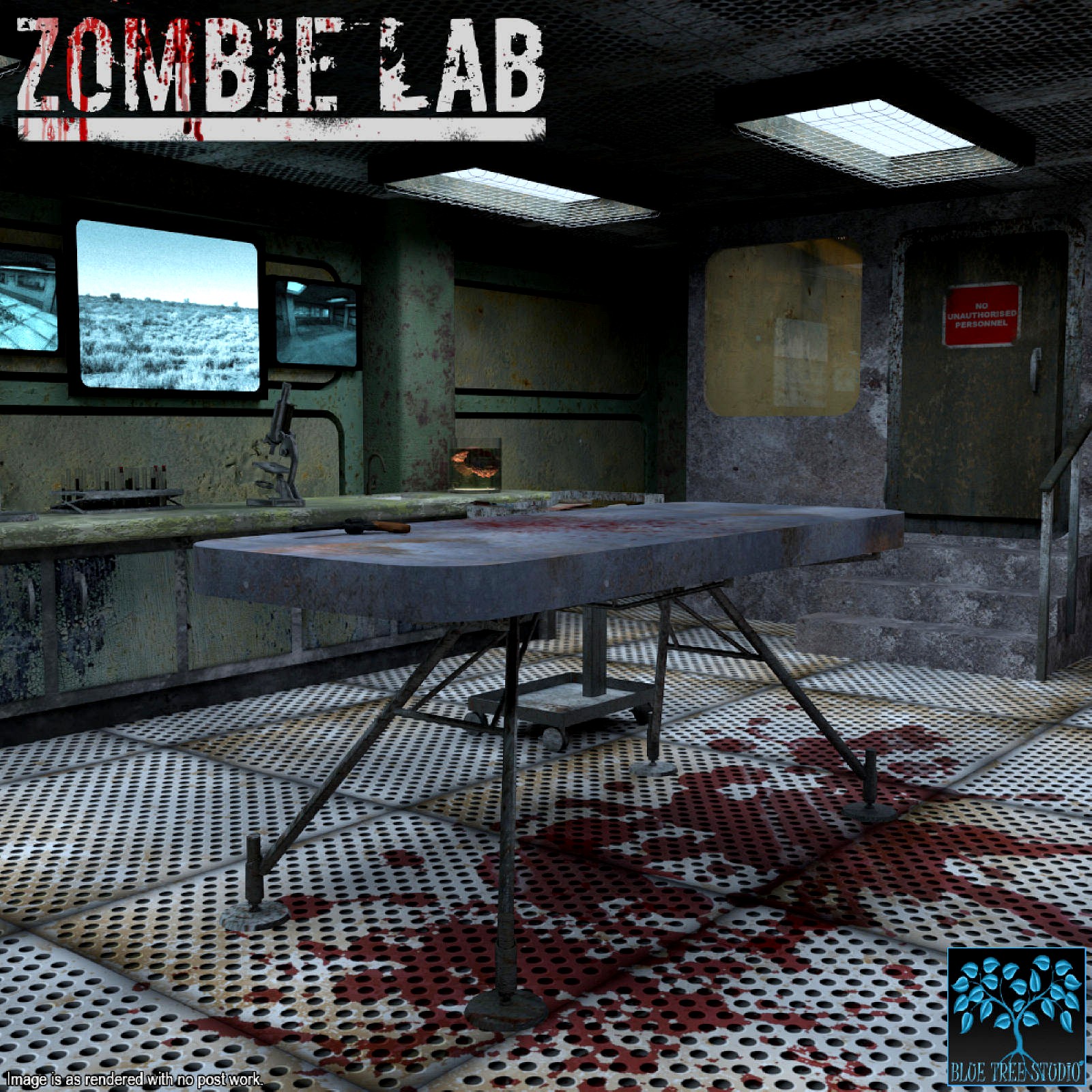 Zombie Lab for Poser