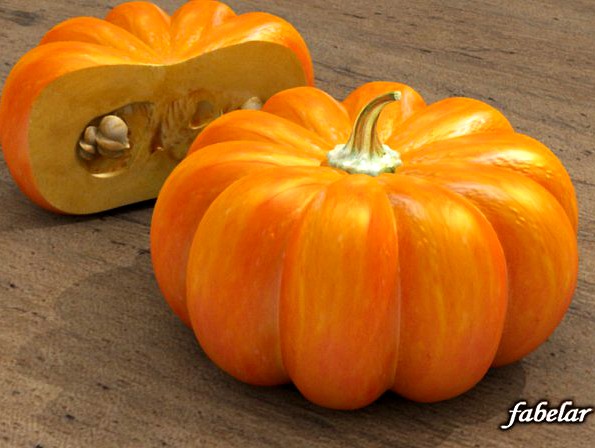 Pumpkin 3D Model