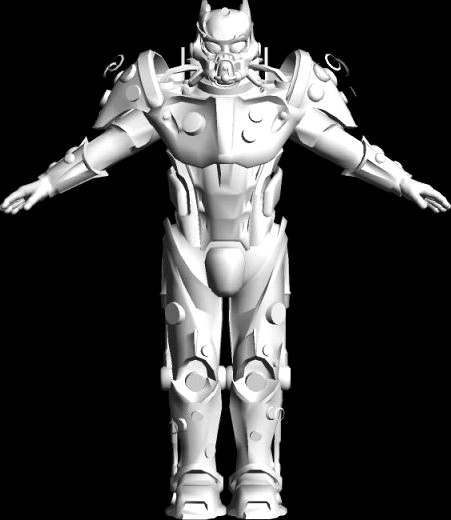 Fallout Telsa Power Suit 3D Model