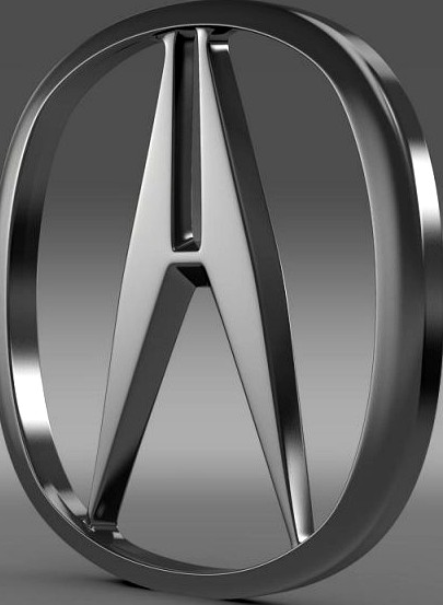 Acura Logo 3D Model