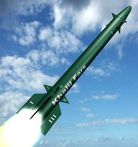 Iranian Khalij Fars Cruise Missile 3D Model