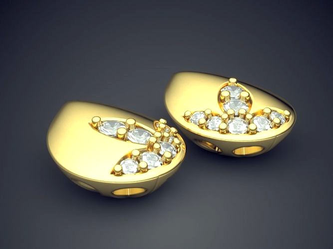 Rain Drop Shaped Jewelry Piece 3844 | 3D