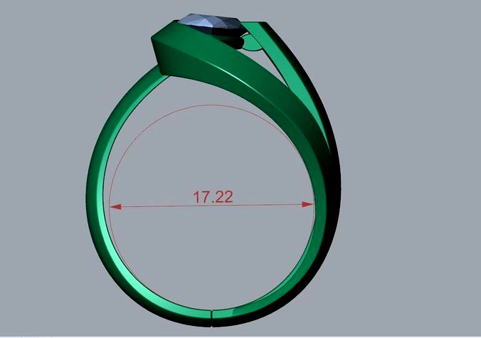JEWELRY WOMEN RING STL AND 3DM FILE FOR DOWNLOAD AND PRINT- ANS1 | 3D