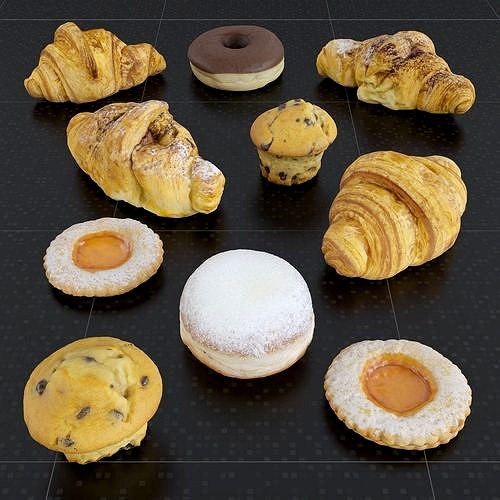 Pastry Set 01