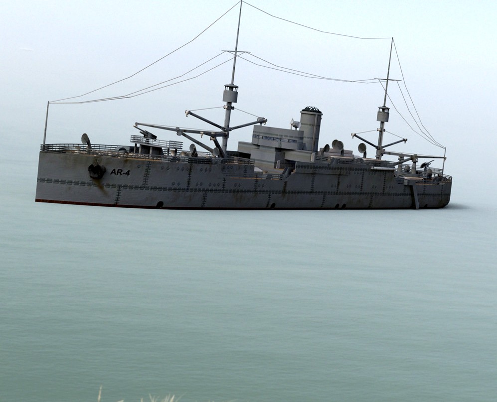 USS Vestal for DAZ Studio