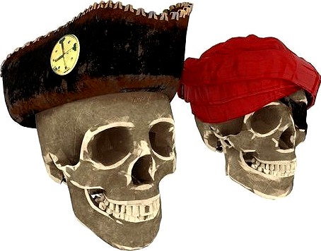 Pirate Skull Hat