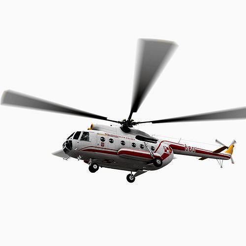 Mi-8T Poland Air Force Animated