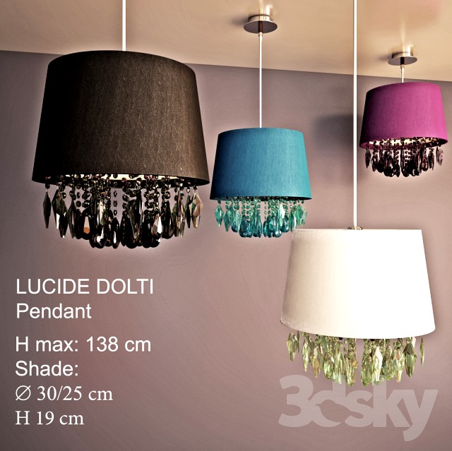 Hanging lamp Lucide Dolti