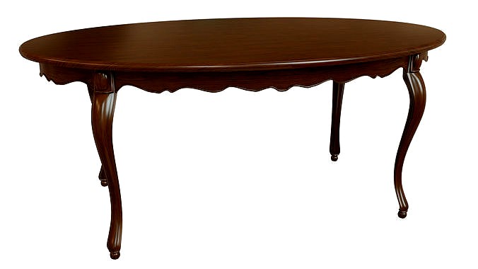 Classic wood table 1800