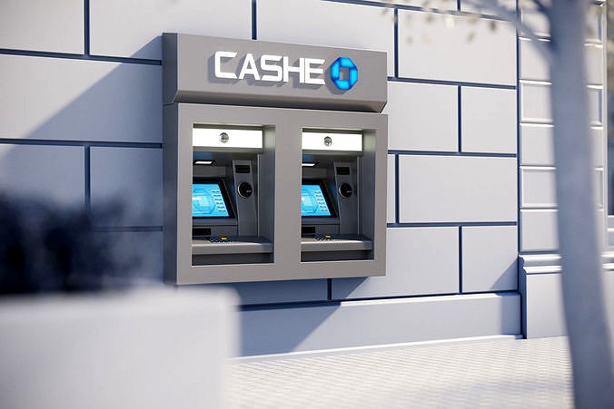 ATM Double cash machine