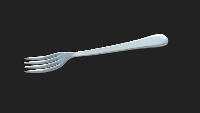 simple metal fork