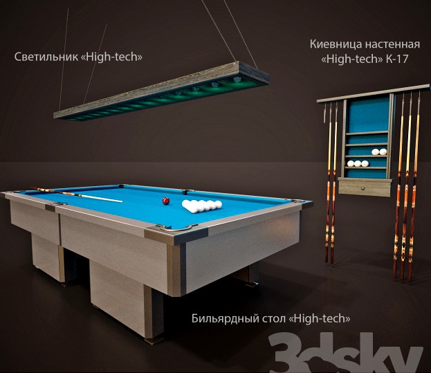 Billiard collection of High-tech factory &amp;quot;START&amp;quot;