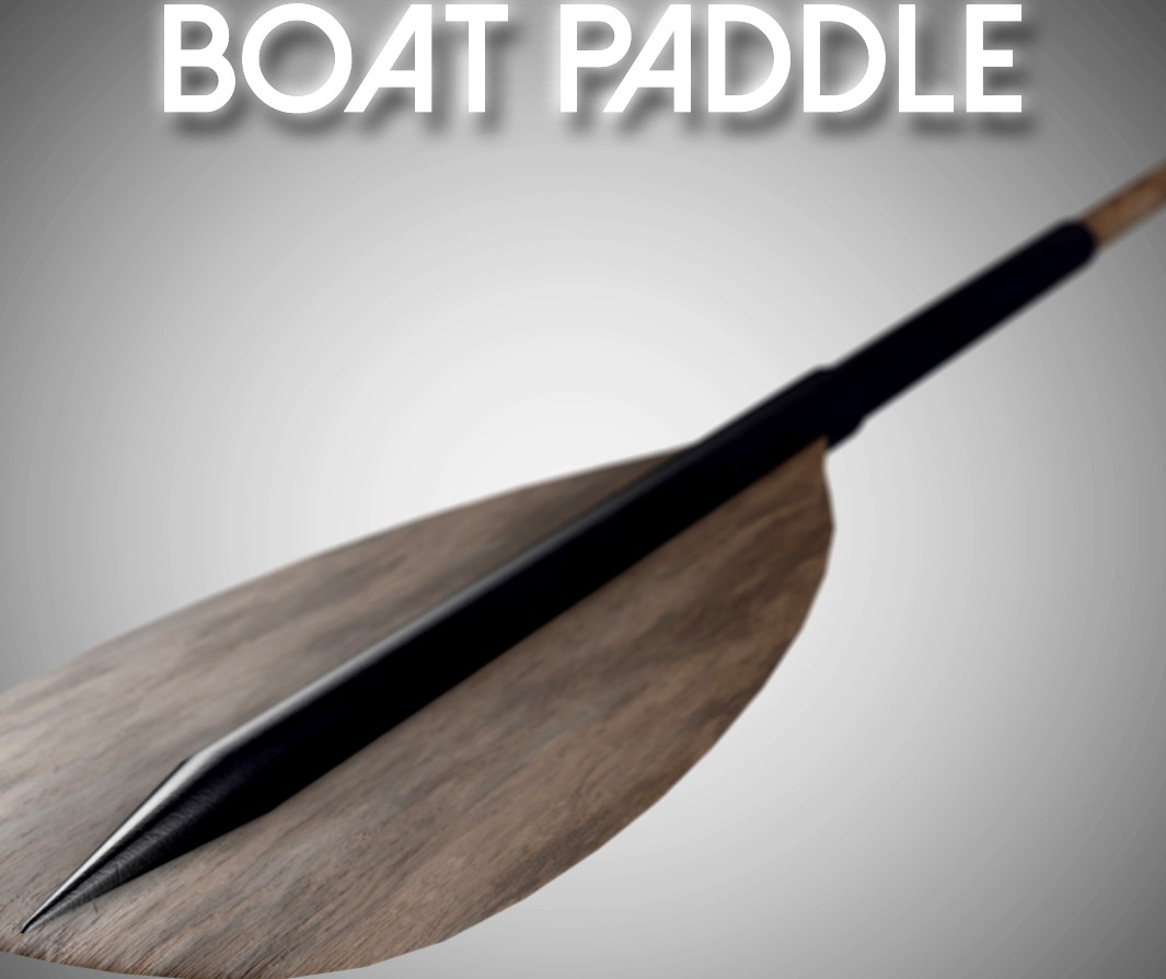 Boat Paddle - Extended License