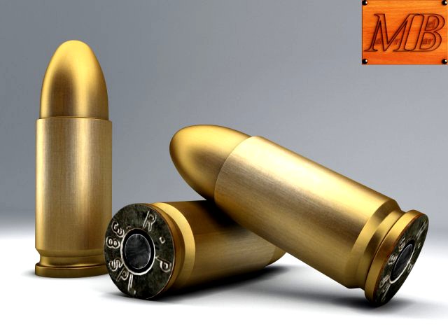 Bullet 3D Model