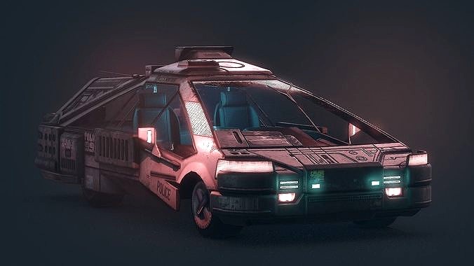 1982 2019 Blade Runner Ground Police Car