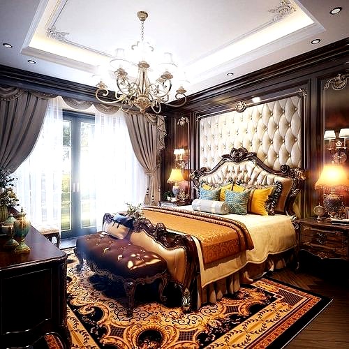 Bedroom classic by 3dvic