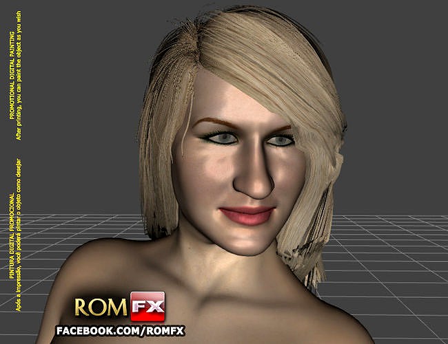 Ryan Conner Milf Cougar Pornstar Figure Printable 3D Model