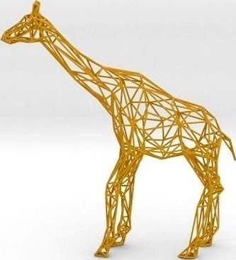 Wire Giraffe | 3D