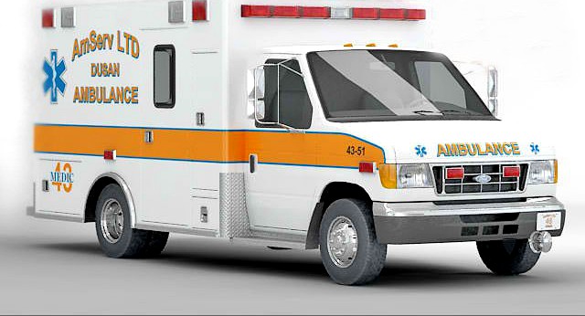 Ambulance 3D Model