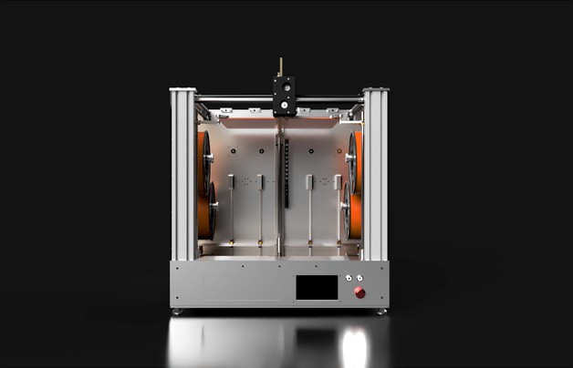 CrazyCreatorCube - Tool Changer with Remote Drives and Extruder