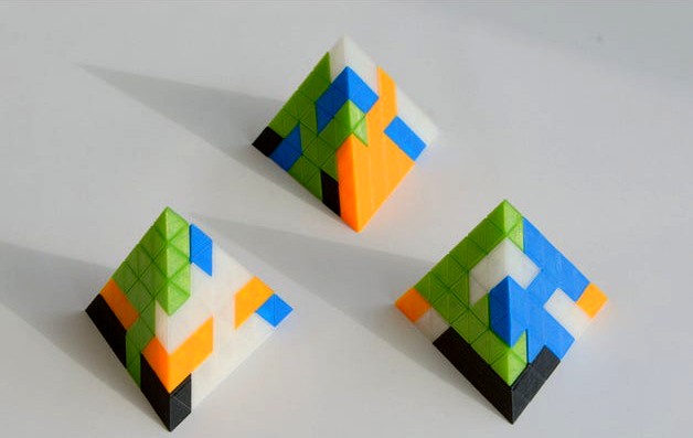 Parametric Pyramid Puzzle