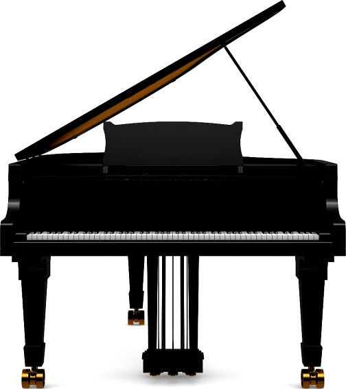 Grand Piano 3D Model